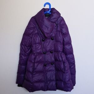 Juicy Couture Purple Puffer Jacket